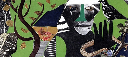 Conjur Woman: Portrait in Collage–In the Style of Romare Bearden